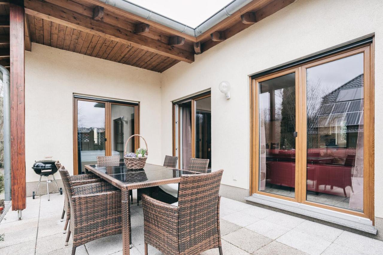 Ferienhaus An Der Wiederitz Freital Exteriör bild