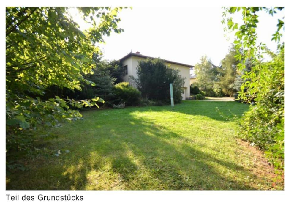 Ferienhaus An Der Wiederitz Freital Exteriör bild