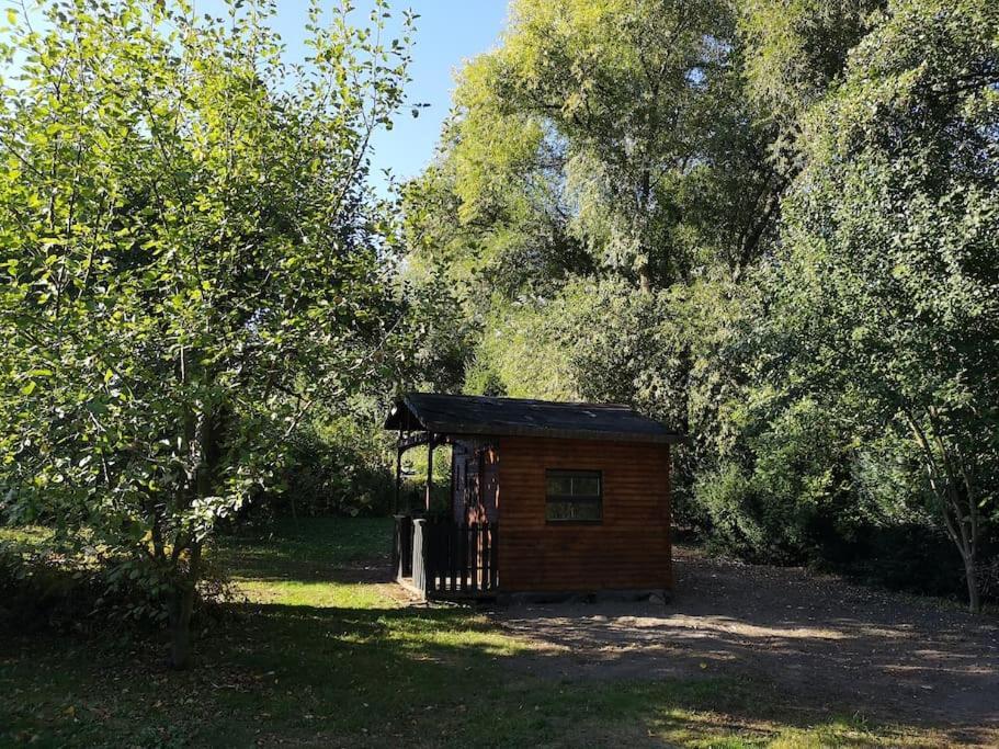 Ferienhaus An Der Wiederitz Freital Exteriör bild