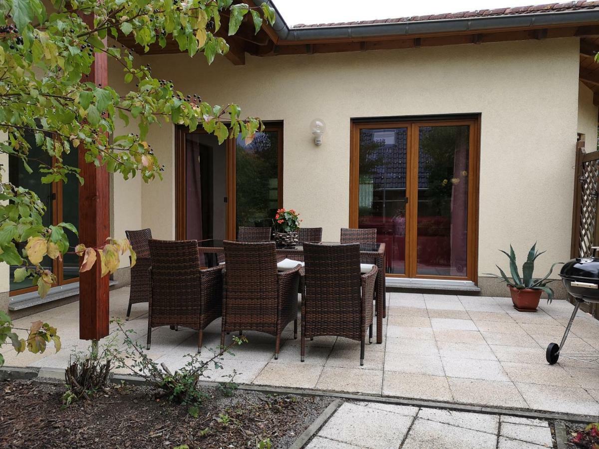 Ferienhaus An Der Wiederitz Freital Exteriör bild